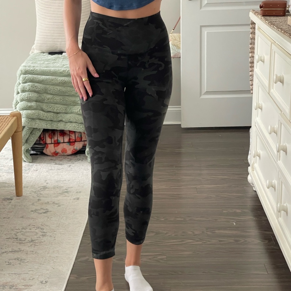 Lululemon black camo leggings